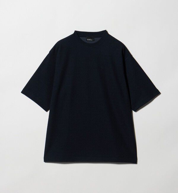 UNITED ARROWS green label relaxing「【WEB限定】JUST fit ピケ パイル 半袖 Tシャツ -吸水速乾・UVカット-」|Tシャツ・カットソー|NAVY
