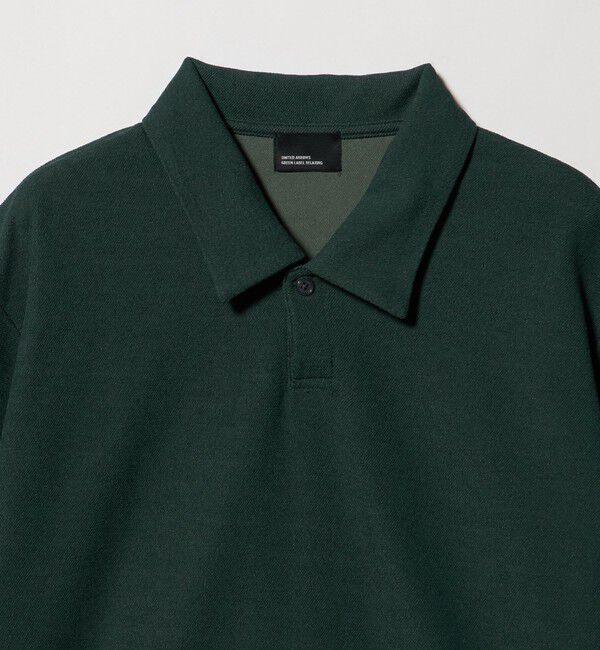 UNITED ARROWS green label relaxing「【WEB限定】JUST fit ピケ パイル 半袖 ポロシャツ -吸水速乾・UVカット-」|ポロシャツ|