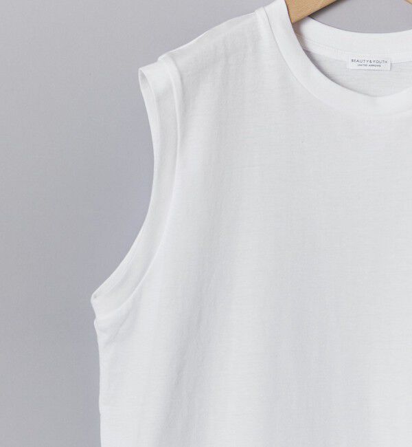 BEAUTY&YOUTH UNITED ARROWS「【WEB限定】KOUKIN ノースリーブ クルーネック【抗菌・防臭】」|タンクトップ|