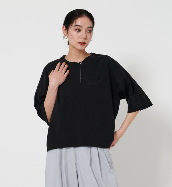 BEAUTY&YOUTH UNITED ARROWS「ドルマンスリーブ ポケット Tシャツ 接触冷感」|Tシャツ・カットソー|