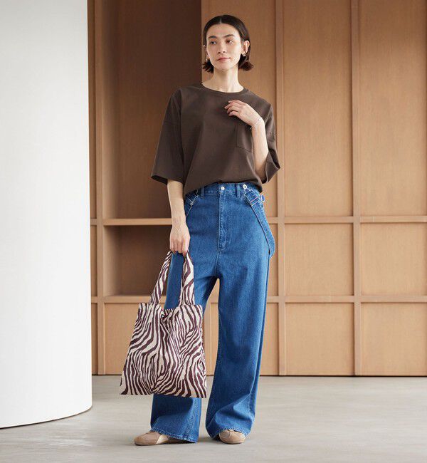 BEAUTY&YOUTH UNITED ARROWS「ドルマンスリーブ ポケット Tシャツ 接触冷感」|Tシャツ・カットソー|