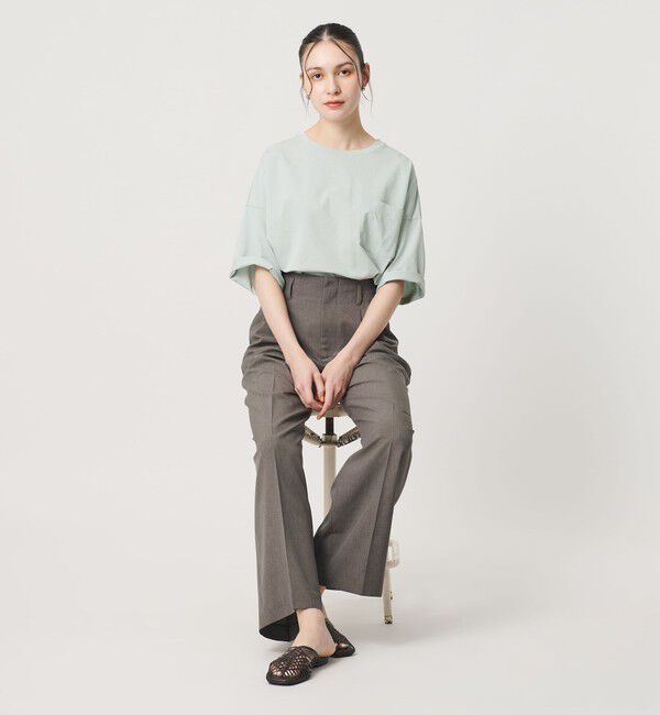 BEAUTY&YOUTH UNITED ARROWS「ドルマンスリーブ ポケット Tシャツ 接触冷感」|Tシャツ・カットソー|