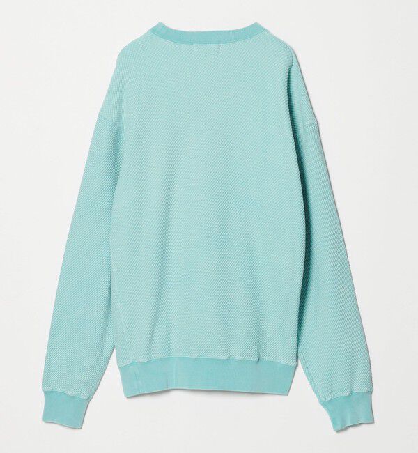 MONKEY TIME「ウォッシュド ワッフル クルーネック」|Tシャツ・カットソー|