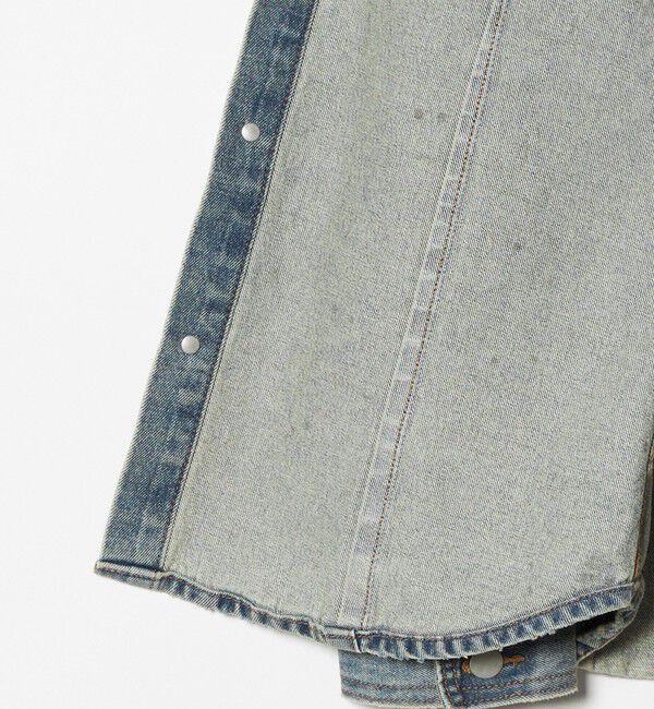 ATTISESSION「＜ATTISESSION＞ダーティ フィニッシュ デニム シャツ」|シャツ・ブラウス|