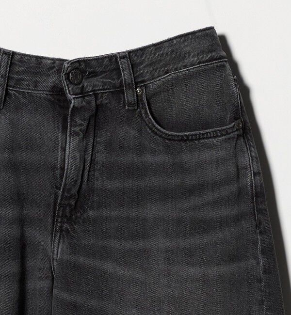 BEAUTY&YOUTH UNITED ARROWS「＜Won Hundred＞Lyon Slop Black W デニムパンツ」|デニム|