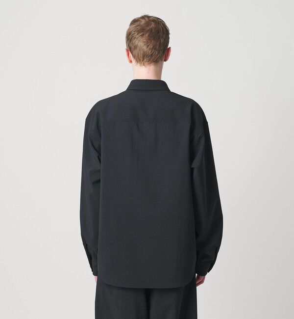 MONKEY TIME「RENU TROシリーズ ディープ Vネック プルオーバー シャツ -セットアップ対応-」|シャツ・ブラウス|