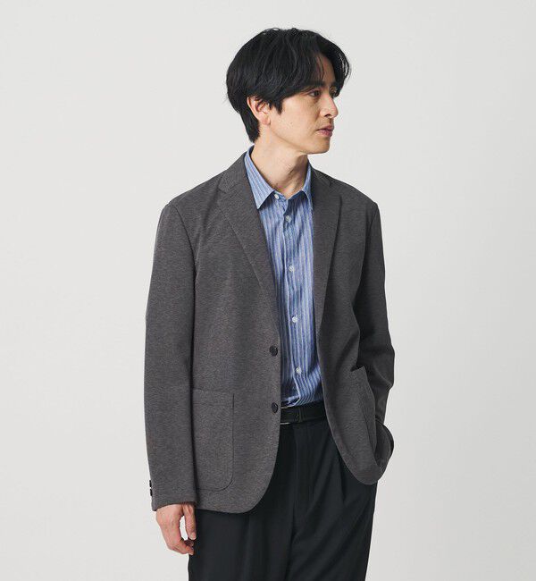 BEAUTY&YOUTH UNITED ARROWS「エアカノコ 2ボタン ジャケット ウォッシャブル」|テーラードジャケット|