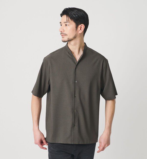 BEAUTY&YOUTH UNITED ARROWS「【WEB限定 WARDROBE SMART】 Reflax スキッパー シャツ」|シャツ・ブラウス|