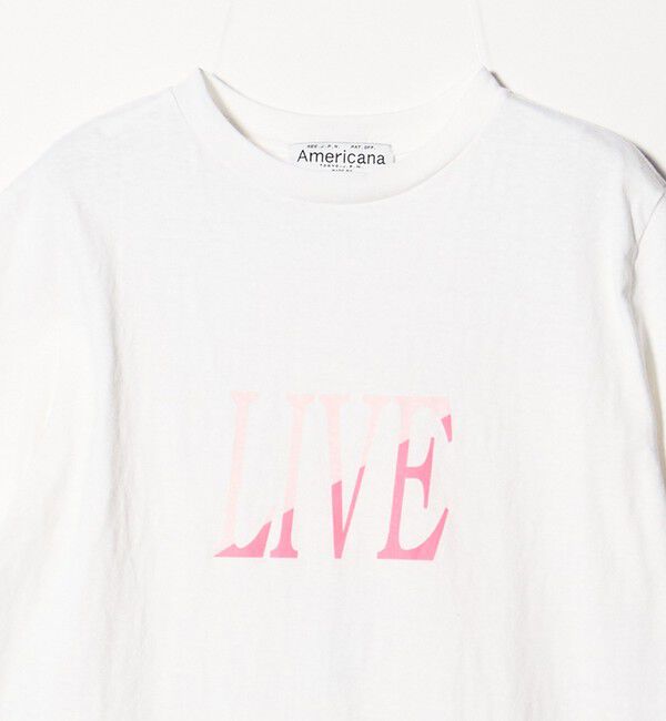BEAUTY&YOUTH UNITED ARROWS「＜Americana＞LIVE プリント Tシャツ」|Tシャツ・カットソー|