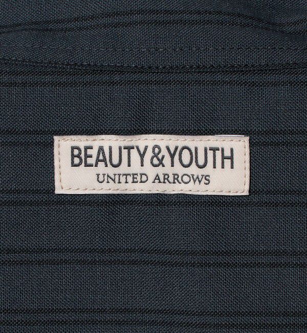 BEAUTY&YOUTH UNITED ARROWS「尾州 ストライプ レギュラー ショートスリーブ シャツ GRANDE TAPERD型 ウォッシャブル MADE IN JAPAN」|シャツ・ブラウス|