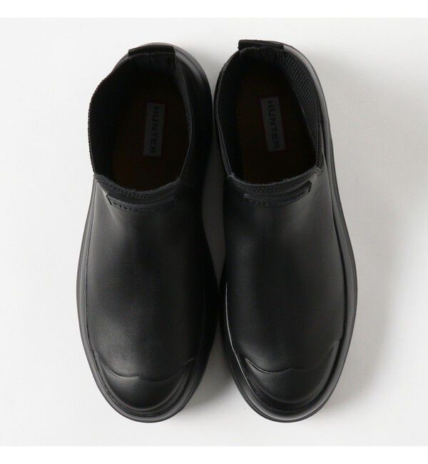 Ray BEAMS 「HUNTER / リファインド エクスプローラー プルオン レザー ブーツ」|ロングブーツ|