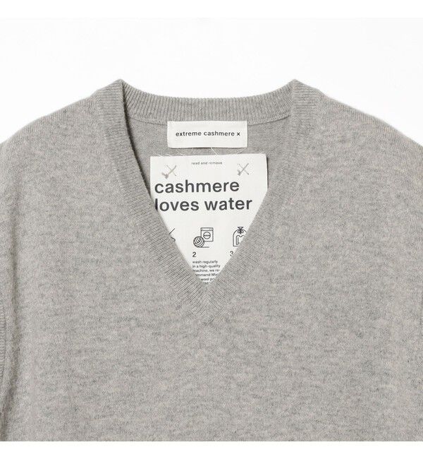Demi-Luxe BEAMS 「extreme cashmere / SPENCER ニット ベスト」|ニット・セーター|