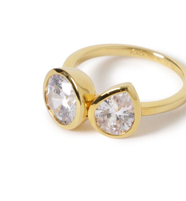 Demi-Luxe BEAMS 「MARIA BLACK / You&Me リング イエローゴールド」|その他|