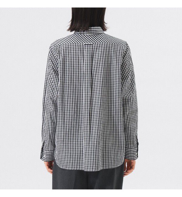 BEAMSBOY「100/2 ギンガムチェック ボタンダウン シャツ ＜定番 / オフィスカジュアル＞」|シャツ・ブラウス|
