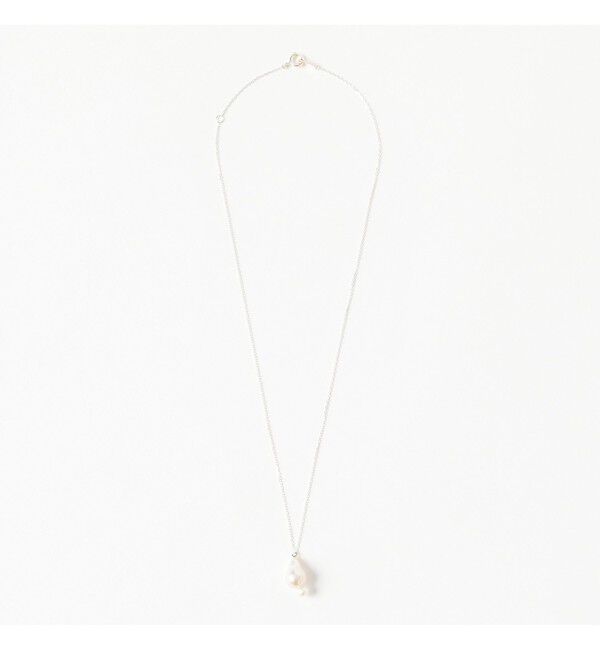 Ray BEAMS 「シルバー 淡水 ダブル パール ネックレス」|ネックレス|