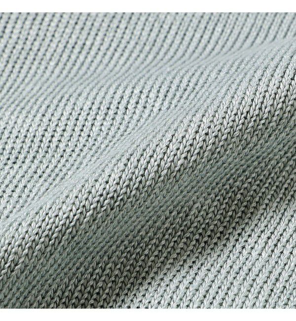 Demi-Luxe BEAMS 「【別注】BATONER / リネン スキッパーネック ニット」|ニット・セーター|