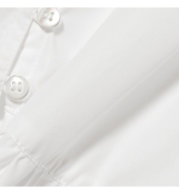 Ray BEAMS 「ギャザー ペプラム Vネック ブラウス」|シャツ・ブラウス|