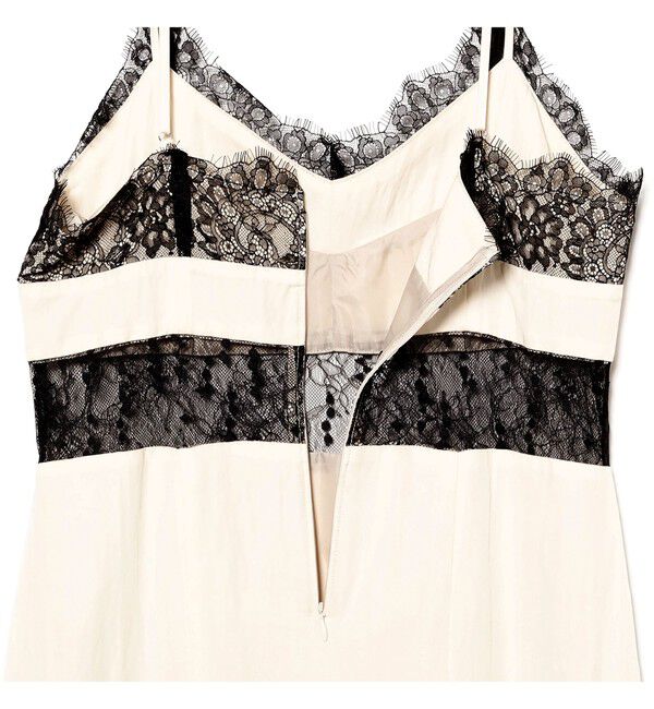 Ray BEAMS 「レース キリカエ キャミワンピース」|ワンピース|