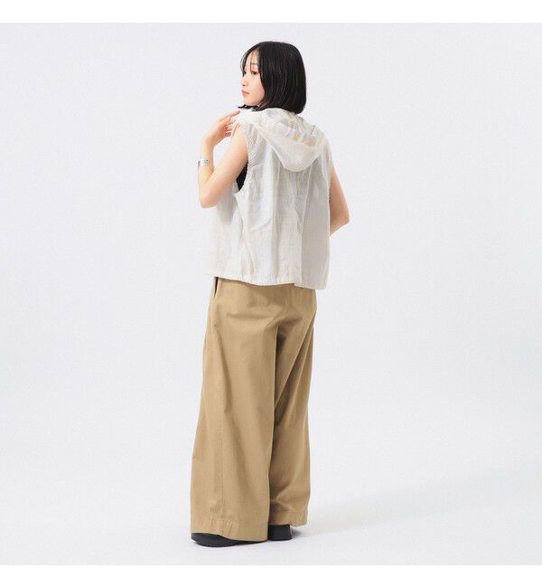 BEAMSBOY「ワイド タック チノ パンツ」|チノ|