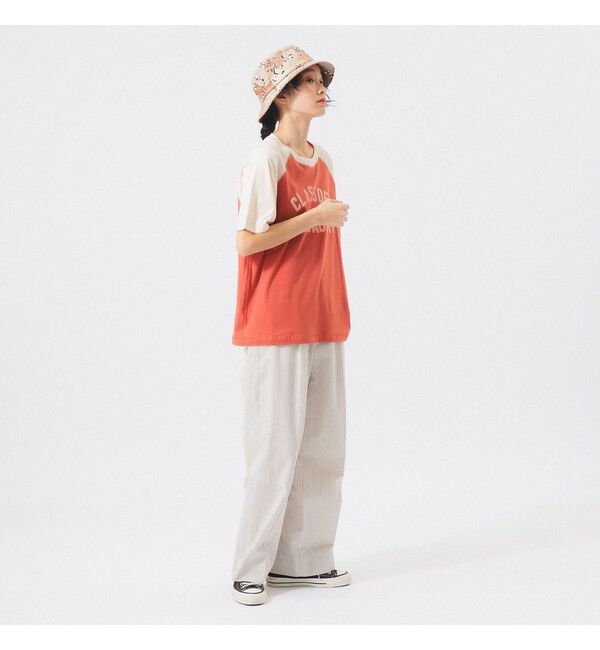 BEAMSBOY「シアサッカー スラックス」|スラックス|