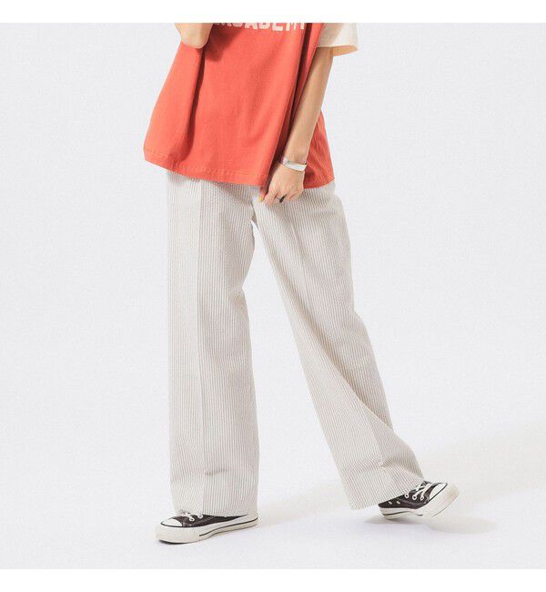 BEAMSBOY「シアサッカー スラックス」|スラックス|