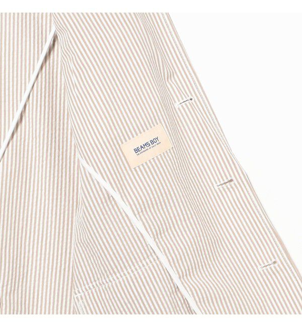 BEAMSBOY「シアサッカー ジャケット」|テーラードジャケット|