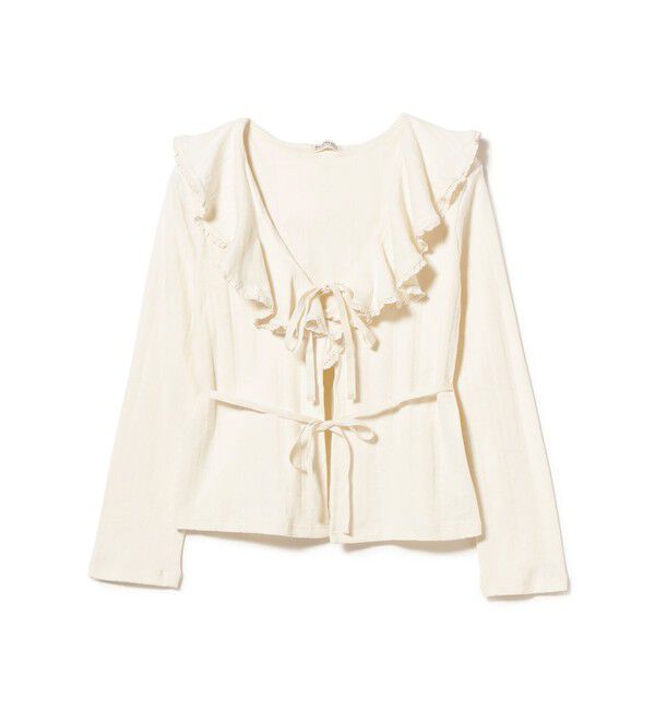 BEAMSBOY「ラッフル カーディガン」|Tシャツ・カットソー|