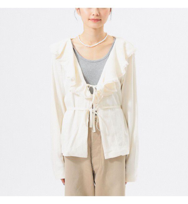 BEAMSBOY「ラッフル カーディガン」|Tシャツ・カットソー|