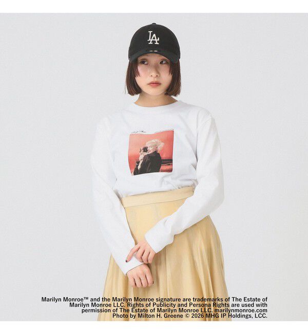 Ray BEAMS 「【別注】GOOD ROCK SPEED / Marilyn Monroe ロングスリーブ Tシャツ」|Tシャツ・カットソー|