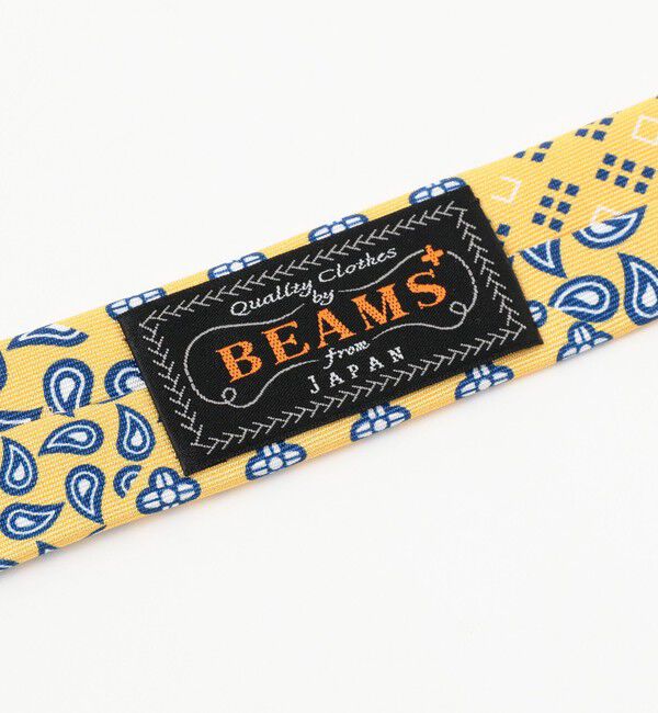 BEAMS PLUS「BEAMS PLUS / Silk Tie Paisley*Geometric Print」|ネクタイ・蝶ネクタイ|