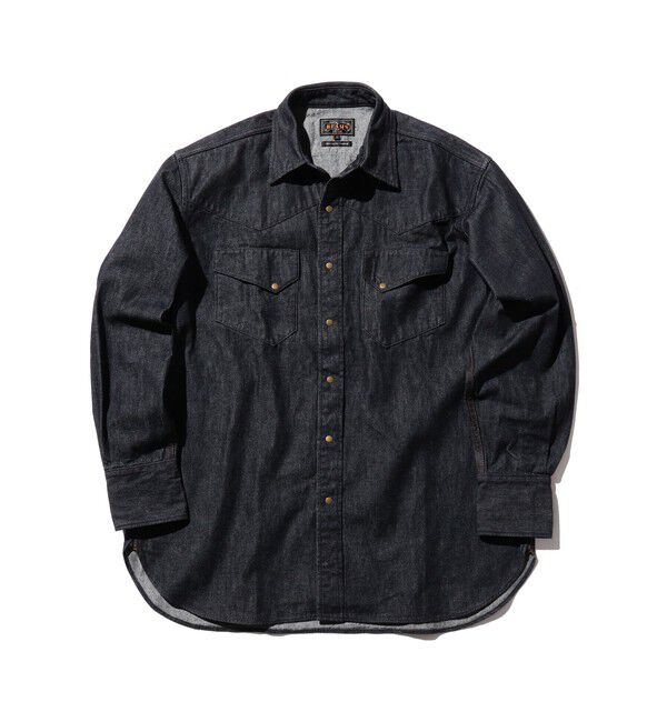 BEAMS PLUS「ダブルダイ デニム ウエスタン シャツ」|シャツ・ブラウス|O/W