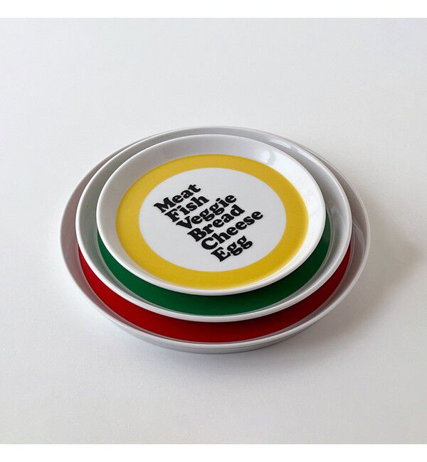 BEAMS「Swimsuit Department / &ldquo;Ring Toss&rdquo; Lunch Plate 19.2cm」|食器・キッチングッズ|