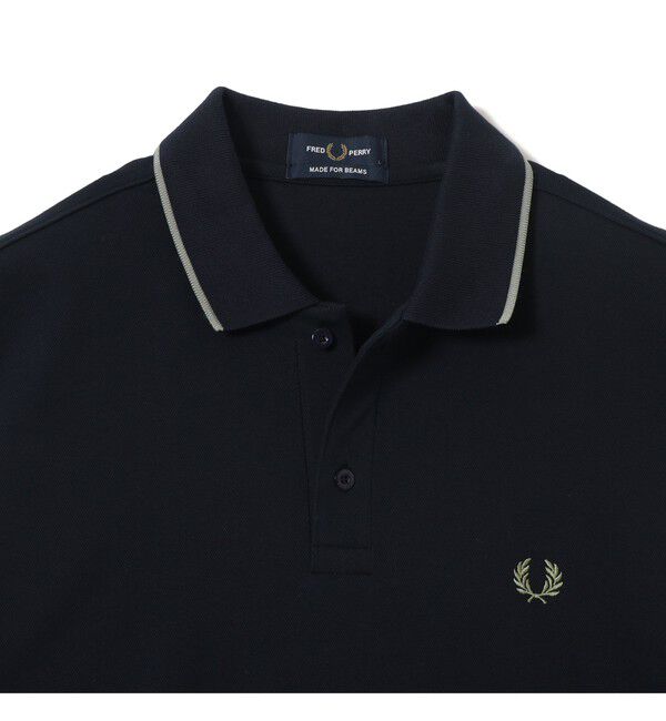 BEAMS「FRED PERRY / 【別注】リラックスフィット ピケ ポロシャツ」|ポロシャツ|