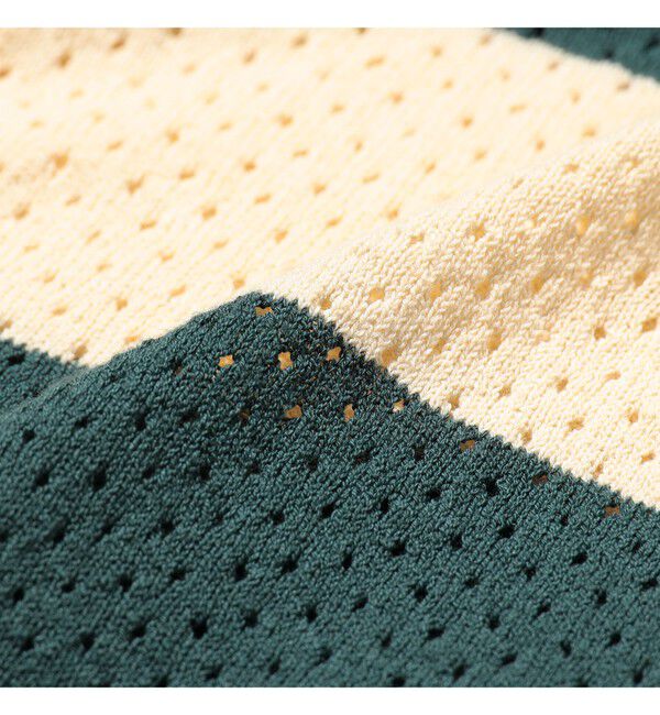 BEAMS PLUS「Crew Rugger Stripe」|ニット・セーター|