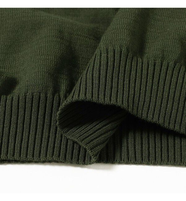 BEAMS PLUS「Half Zip Panel Polo Ombre Plaid」|ポロシャツ|