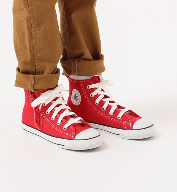 SHIPS KIDS「CONVERSE:15～22cm /CHILD ALL STAR N Z HI」|スニーカー|レッド