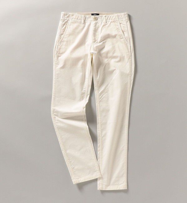 SHIPS「SHIPS:〈抗菌加工〉japan quality カラー テーパード スリム チノパンツ」|チノ|