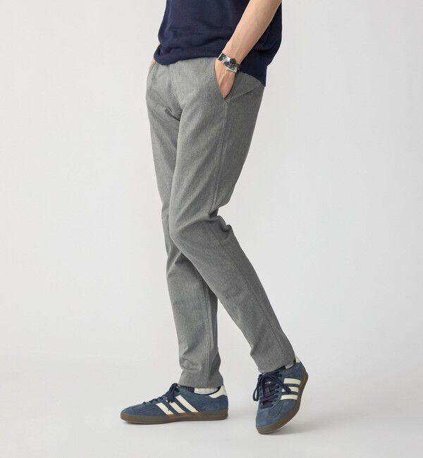 SHIPS「SHIPS:〈抗菌加工〉japan quality カラー テーパード スリム チノパンツ」|チノ|グレー系