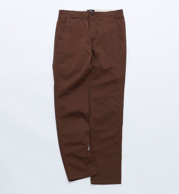 SHIPS「SHIPS:〈抗菌加工〉japan quality カラー テーパード スリム チノパンツ」|チノ|