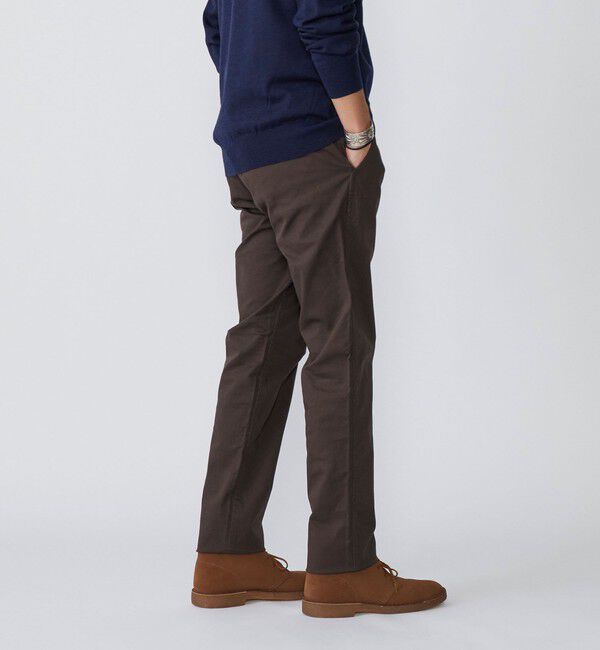 SHIPS「SHIPS:〈抗菌加工〉japan quality カラー テーパード スリム チノパンツ」|チノ|