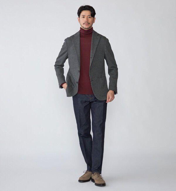 SHIPS「YCHAI: ロブスト ローデニム パンツ」|デニム|