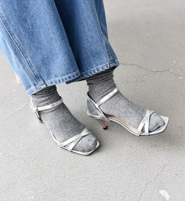 SHIPS any「SHIPS any: クロス ストラップ サンダル」|サンダル|