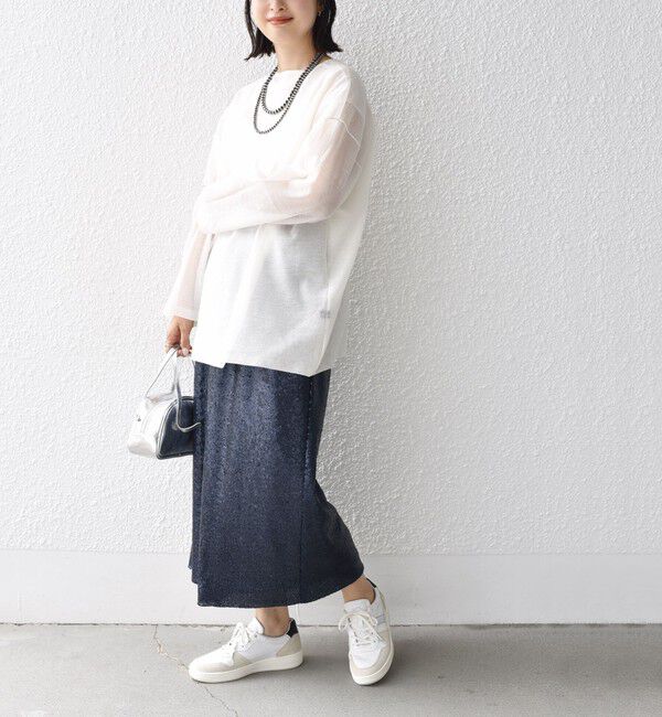 SHIPS for women「TORRAZZO DONNA:スパンコール スカート」|スカート|