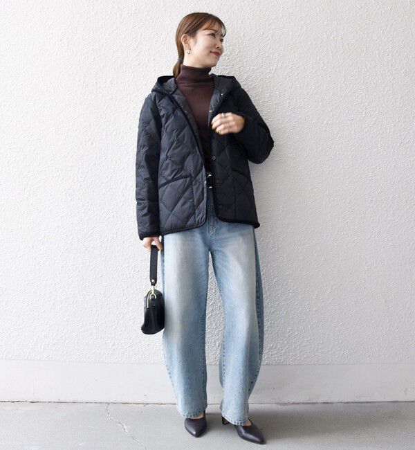 SHIPS any「【SHIPS any別注】TAION:〈手洗い可能〉パイピング フード ジャケット」|ダウン|