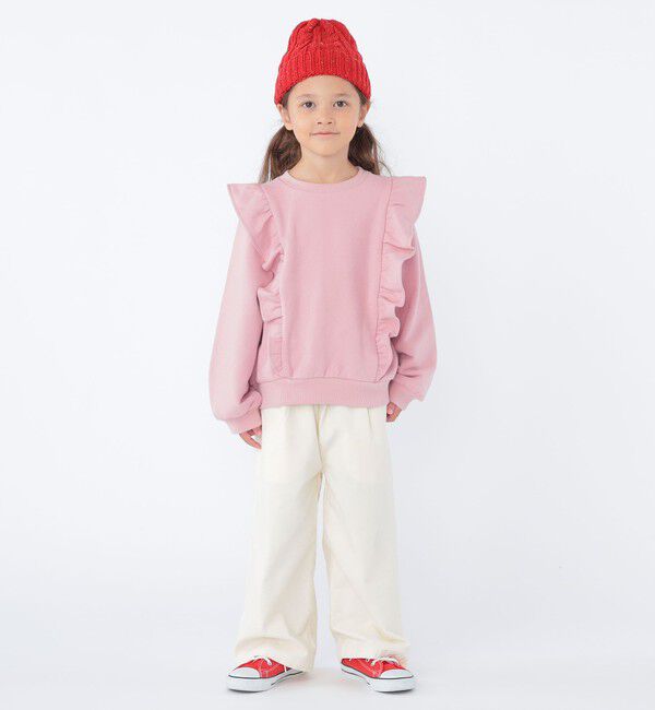 SHIPS KIDS「SHIPS KIDS:100～130cm / コーデュロイ ストラップ ワイド パンツ」|その他|
