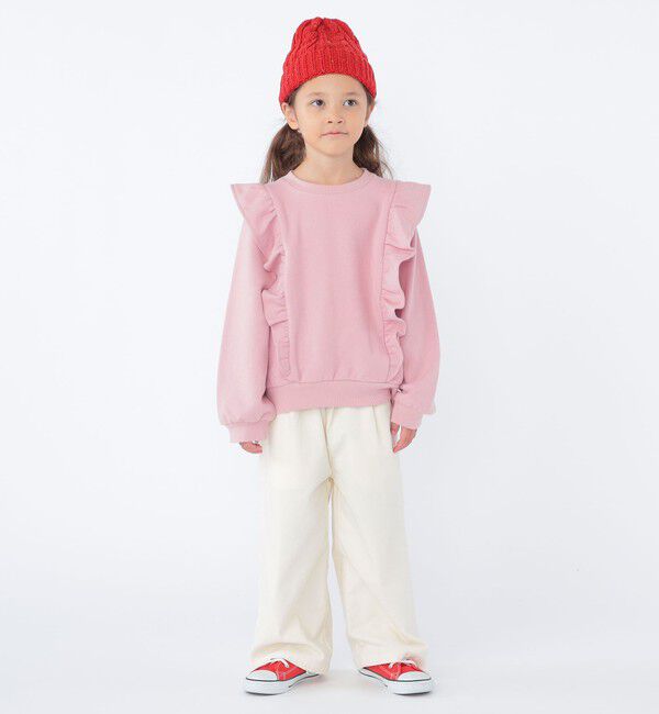 SHIPS KIDS「SHIPS KIDS:100～130cm / コーデュロイ ストラップ ワイド パンツ」|その他|