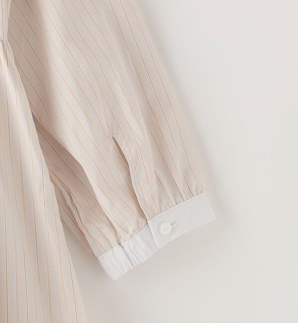 SHIPS KIDS「SHIPS KIDS:100～130cm / フリル シャツ ワンピース」|ワンピース|