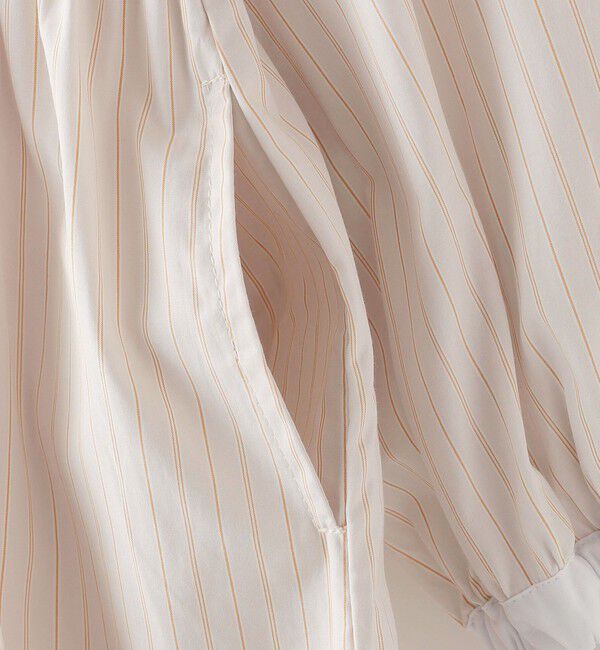 SHIPS KIDS「SHIPS KIDS:100～130cm / フリル シャツ ワンピース」|ワンピース|