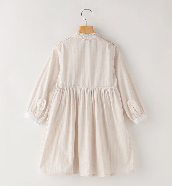 SHIPS KIDS「SHIPS KIDS:100～130cm / フリル シャツ ワンピース」|ワンピース|