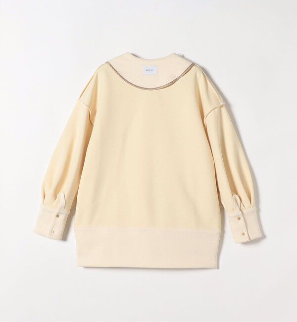 SHIPS any「SHIPS any:〈洗濯機可能〉ダブルジャージー ノーカラー コート」|ノーカラージャケット|